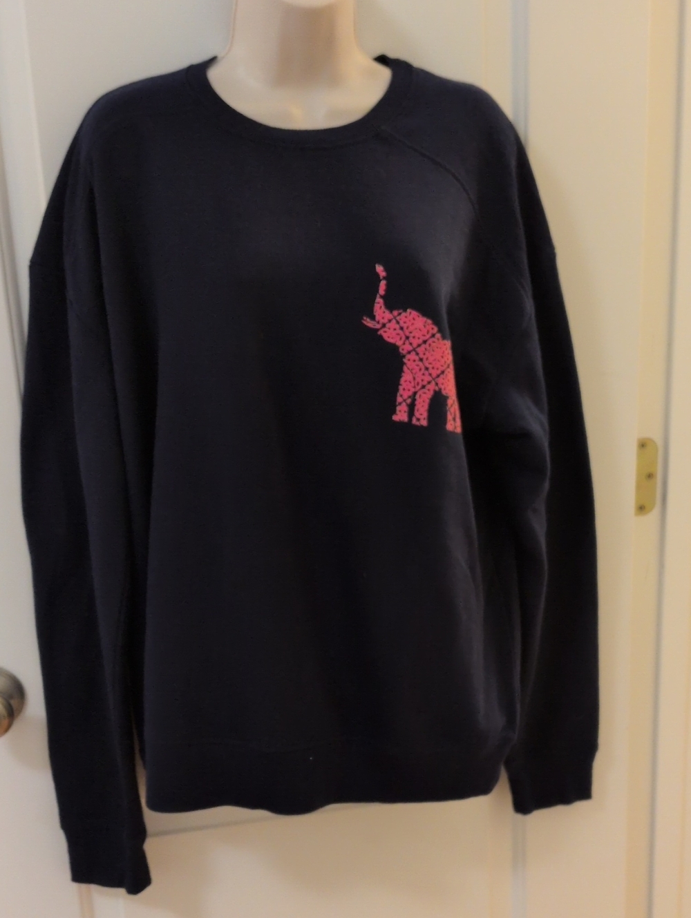 crown & ivy Elephant Lightweight Sweatshirt